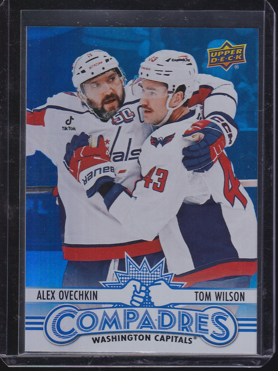 2025-26 Upper Deck #CM-13 Alex Ovechkin / Tom Wilson Compadres