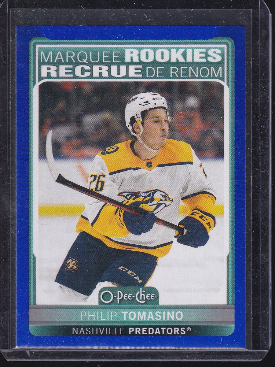 2021-22 Upper Deck #623 Philip Tomasino 2021-22 O-Pee-Chee Update Blue Border