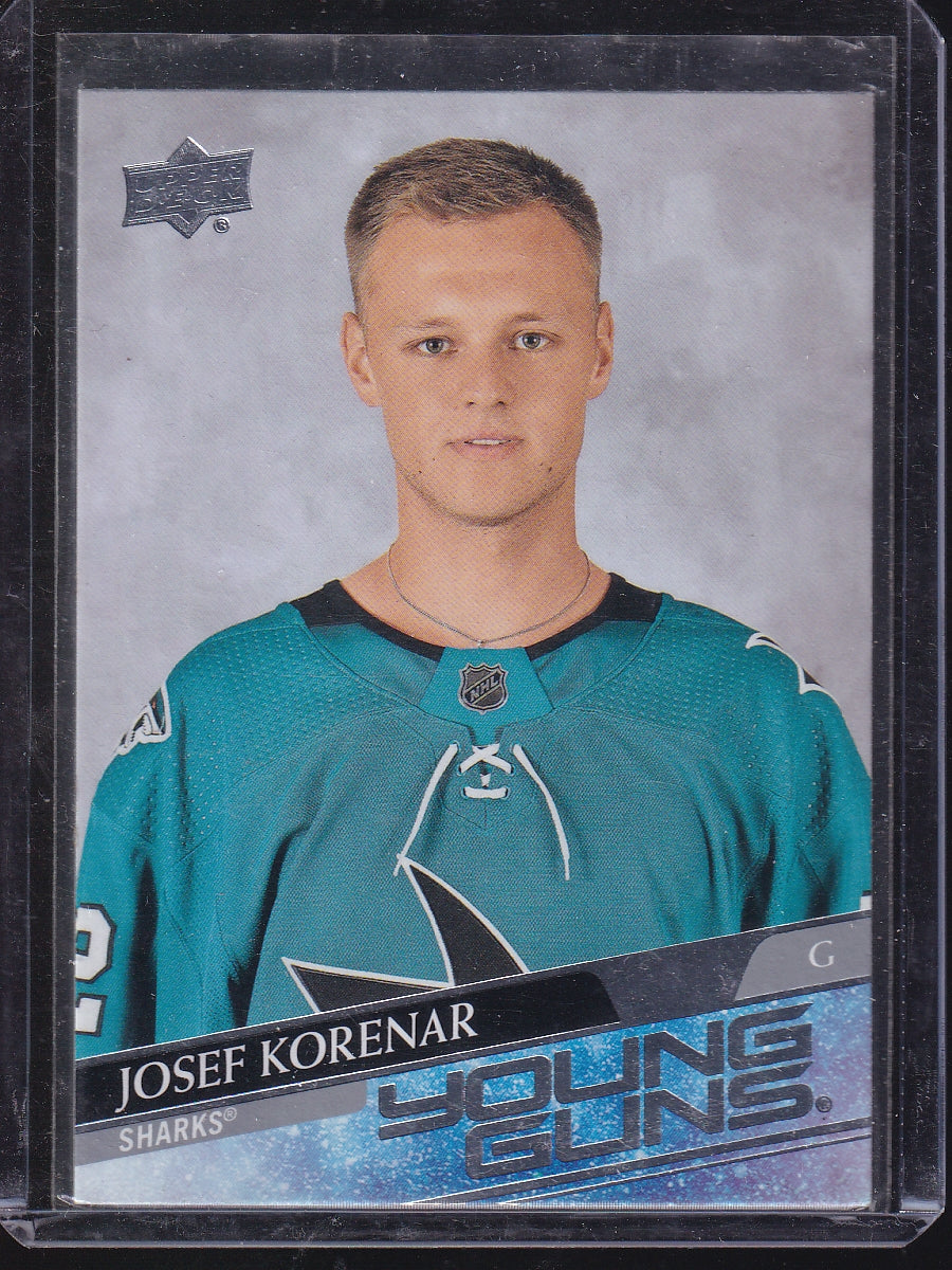 2020-21 Upper Deck #715 Josef Korenar