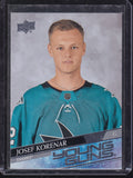 2020-21 Upper Deck #715 Josef Korenar