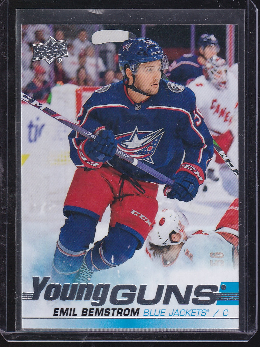 2019-20 Upper Deck #455 Emil Bemstrom