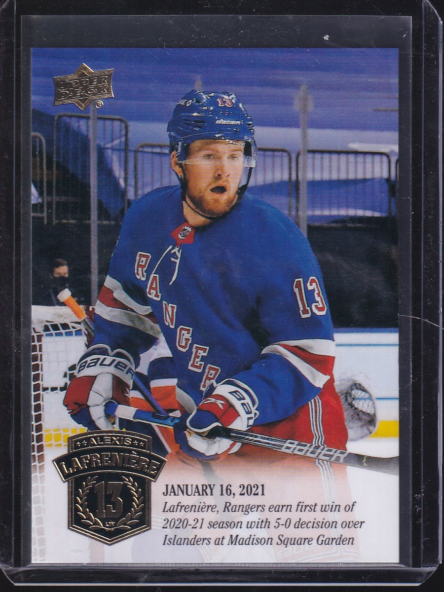 2020-21 Upper Deck Alexis Lafreniere Collection #29 Alexis Lafreniere