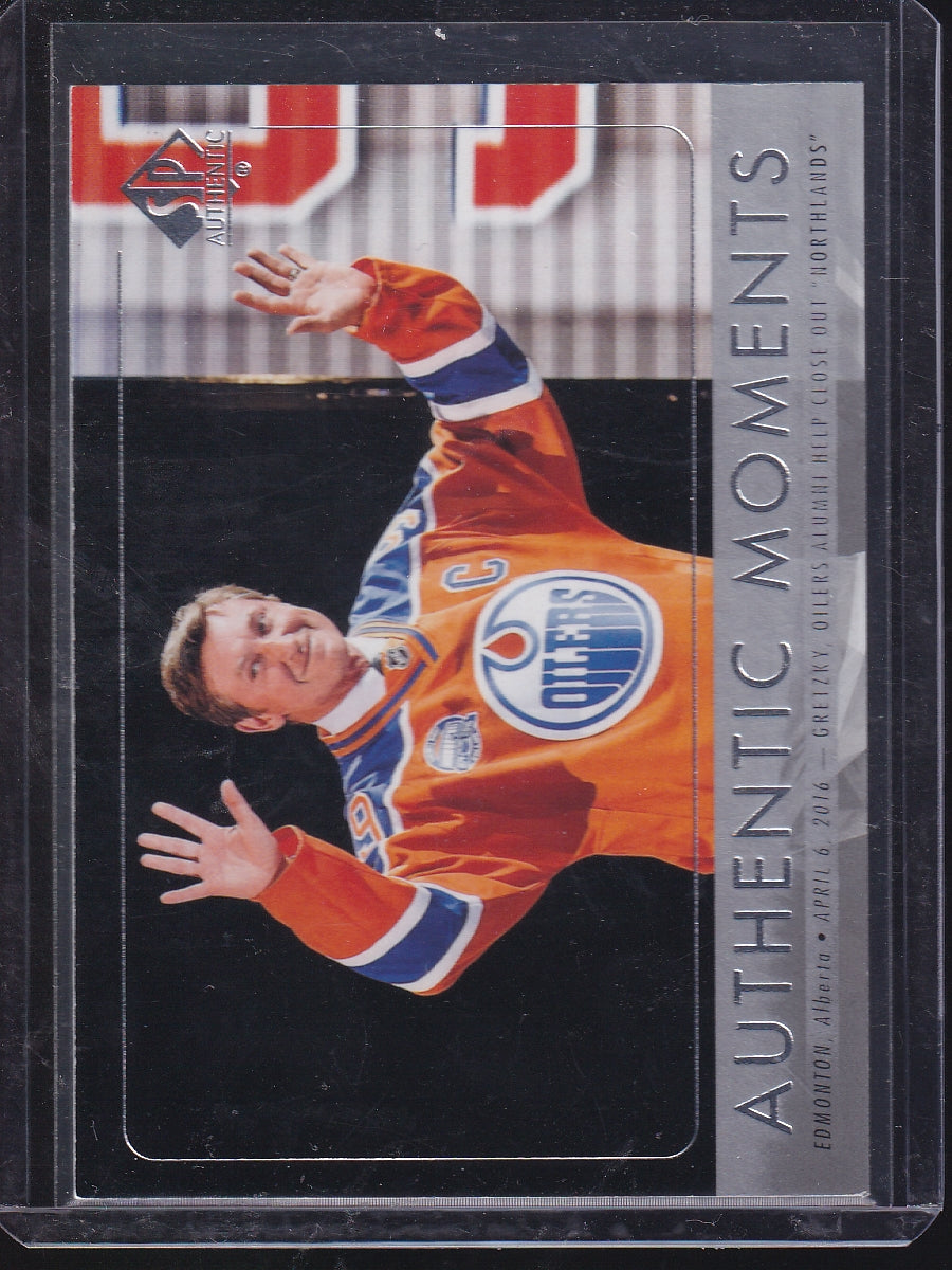 2016-17 SP Authentic #115 Wayne Gretzky