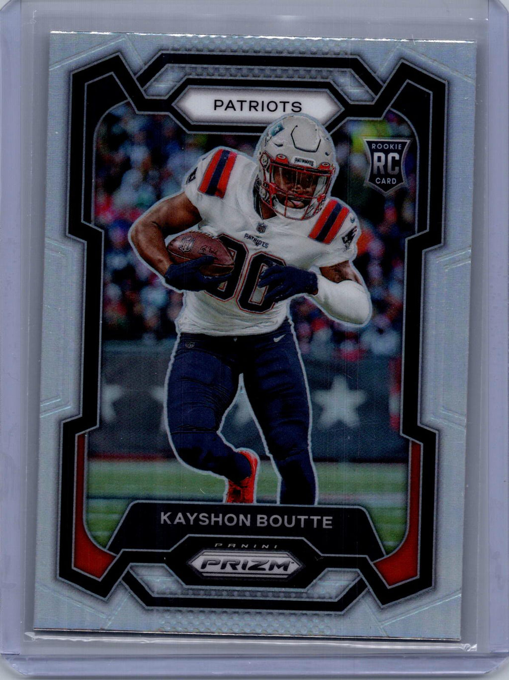 2023 Panini Prizm #370 Kayshon Boutte Silver