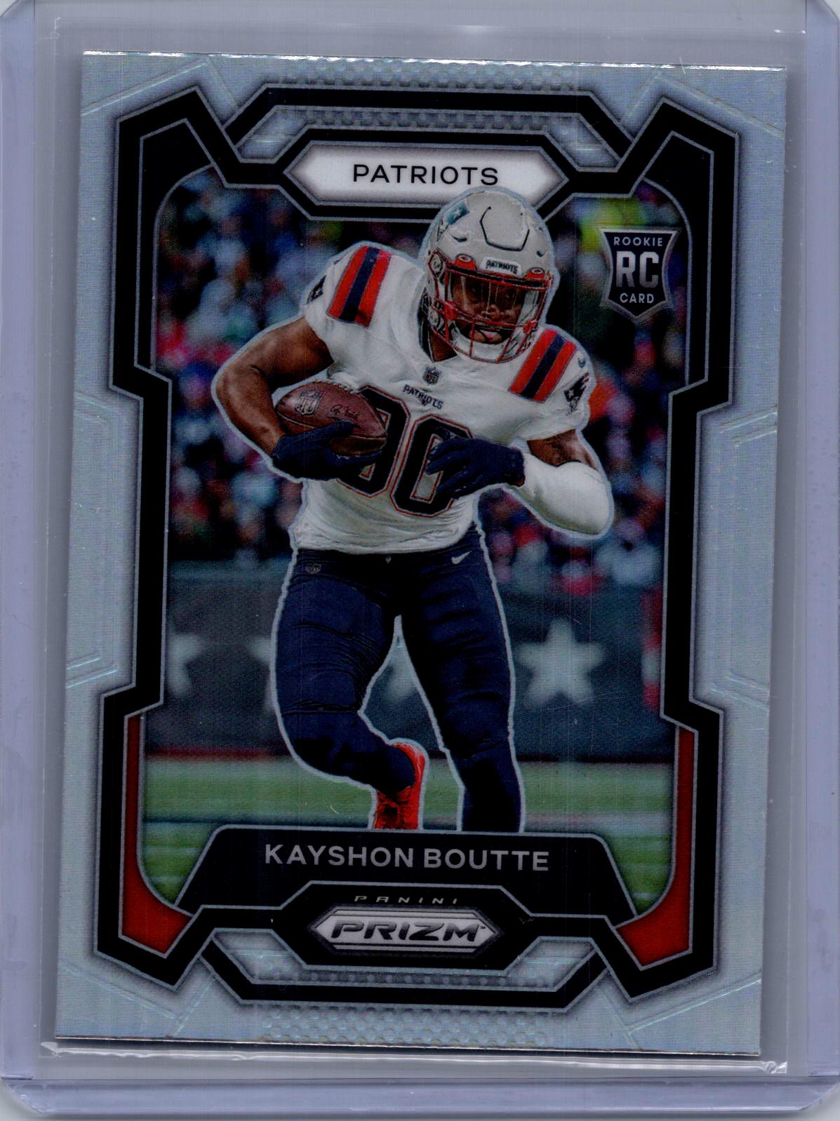 2023 Panini Prizm #370 Kayshon Boutte Silver