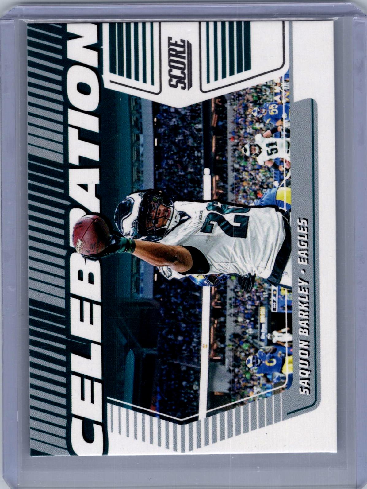 2025 Score #C-SBA Saquon Barkley Celebration