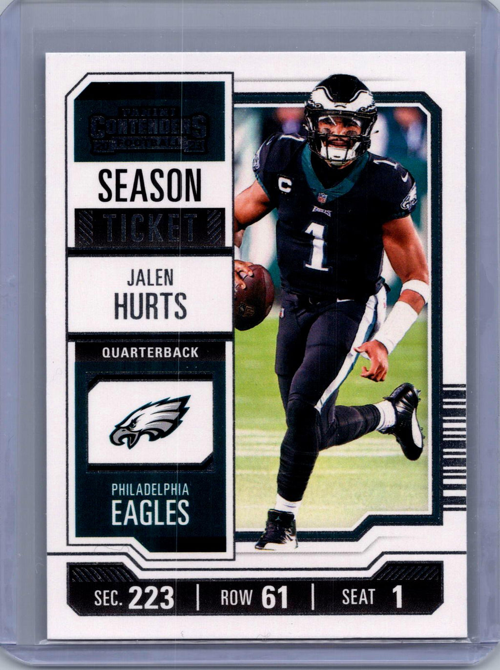 2023 Panini Contenders #81 Jalen Hurts