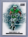 2025 Score #1 Saquon Barkley Throwbacks Gold
