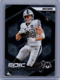 2025 Panini Mosaic #4 Brock Bowers Epic Performers Mosaic