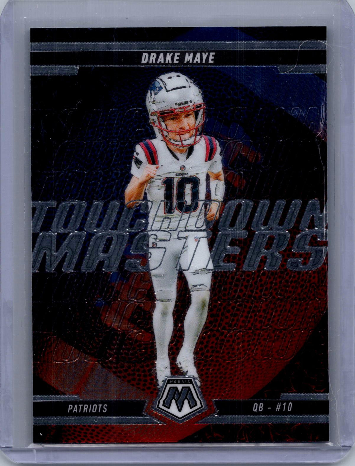 2025 Panini Mosaic #9 Drake Maye Touchdown Masters