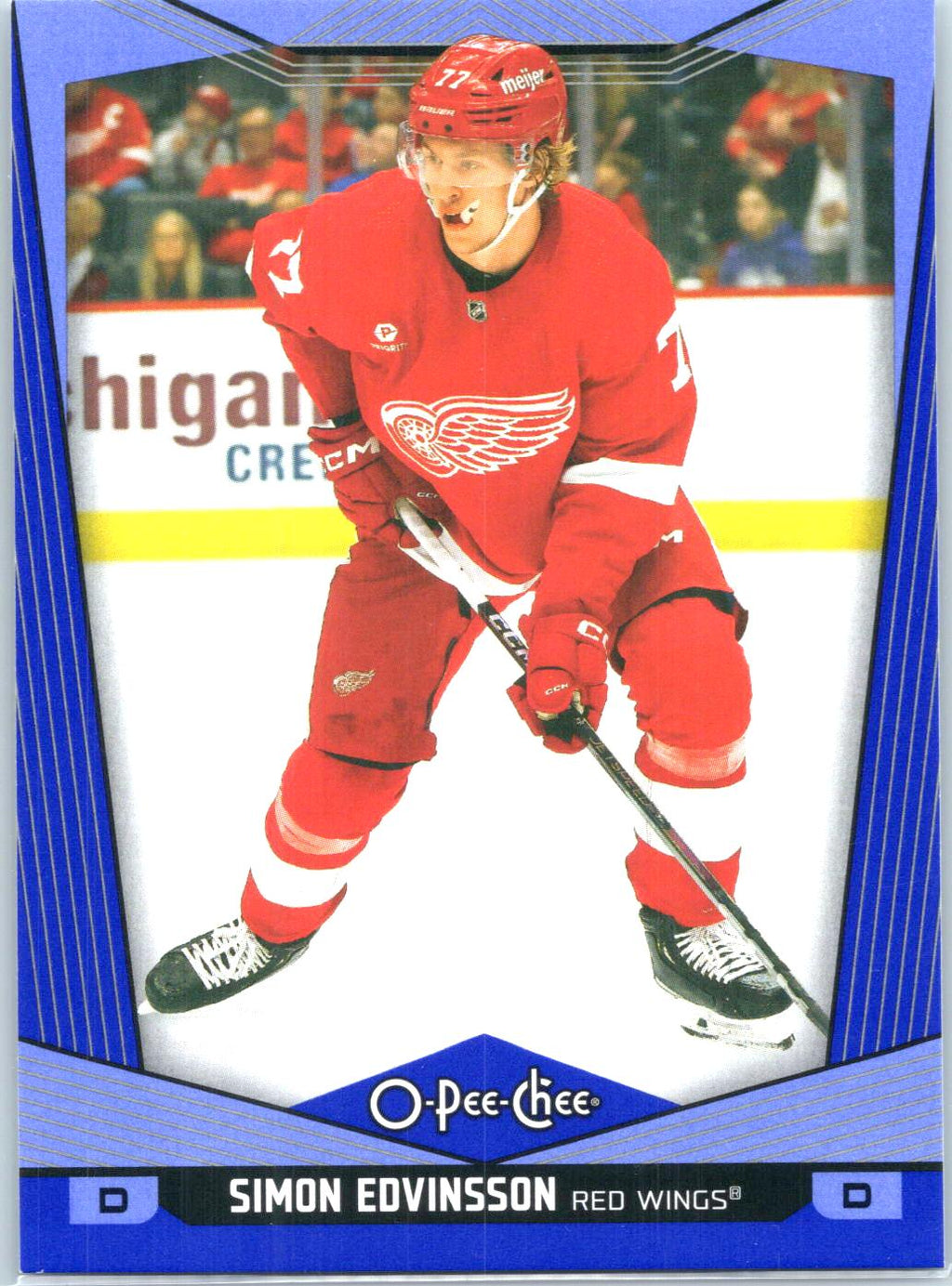 2024-25 O-Pee-Chee #115 Simon Edvinsson Blue Border