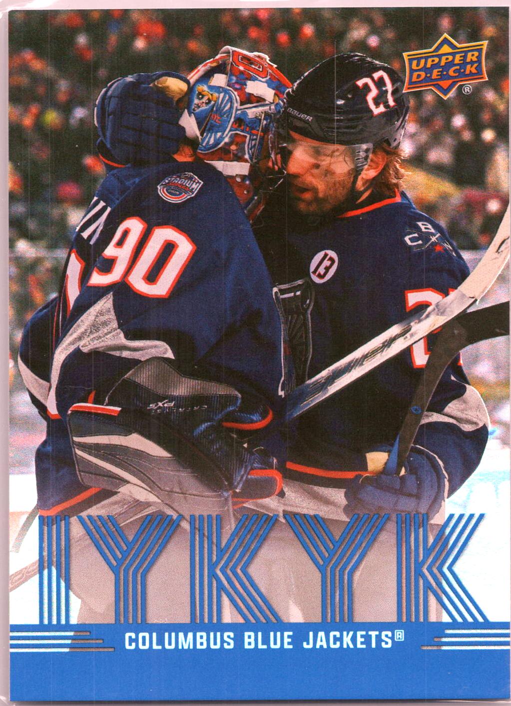2025-26 Upper Deck #IYKYK-11 Columbus Blue Jackets IYKYK