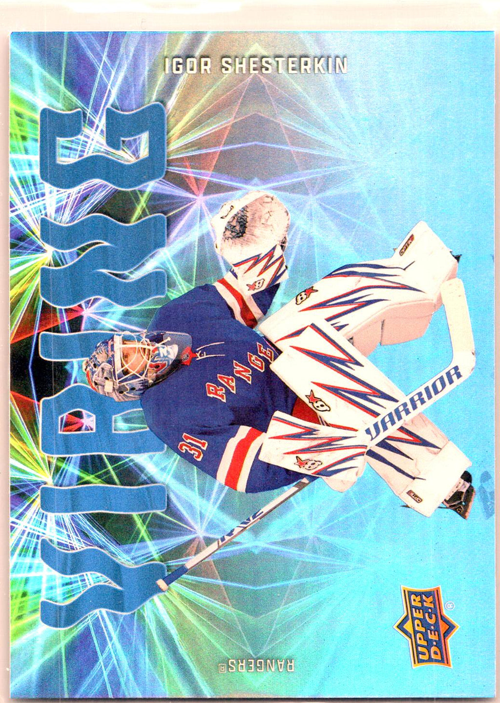 2025-26 Upper Deck #VB-23 Igor Shesterkin Vibing