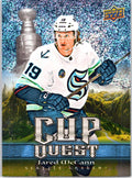 2025-26 Upper Deck #CQ-1 Jared McCann Cup Quest Speckle