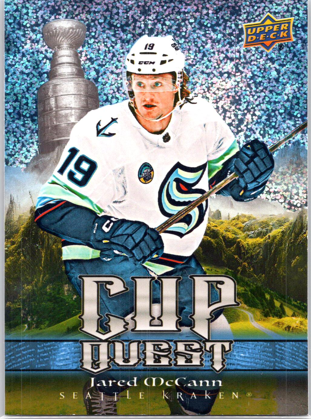 2025-26 Upper Deck #CQ-1 Jared McCann Cup Quest Speckle