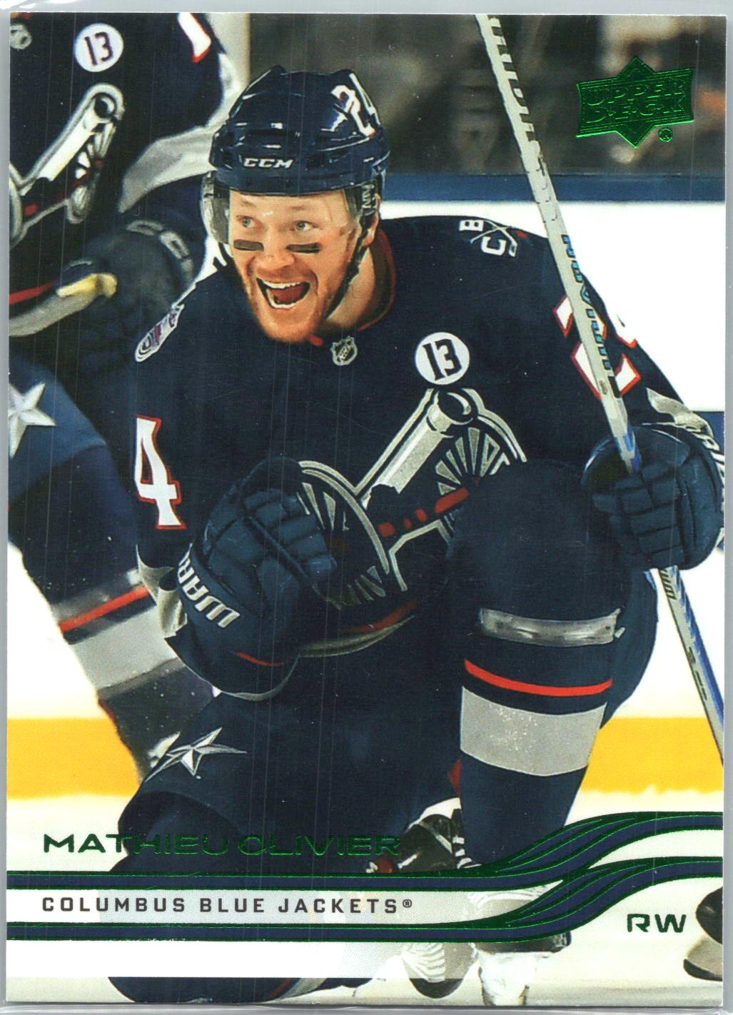 2025-26 Upper Deck #297 Mathieu Olivier Rainbow