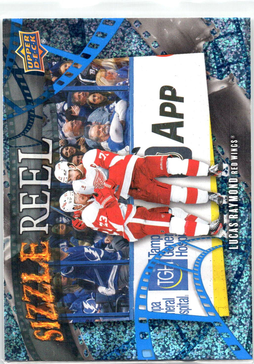 2025-26 Upper Deck #SR-87 Lucas Raymond Sizzle Reel Speckle