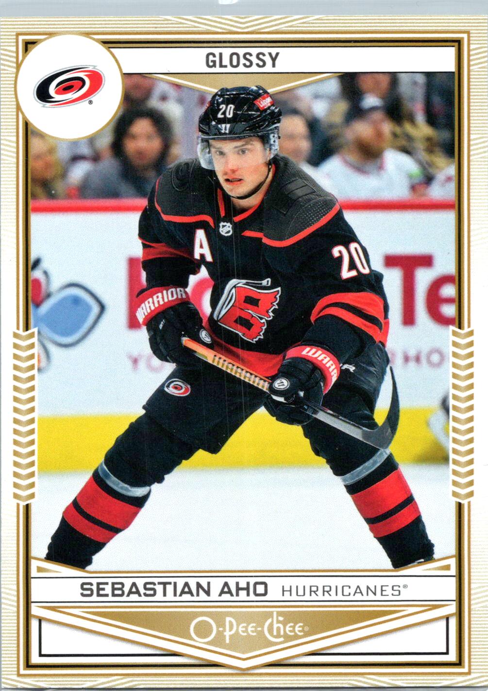 2024-25 Upper Deck #OPC-31 Sebastian Aho O-Pee-Chee Glossy Gold