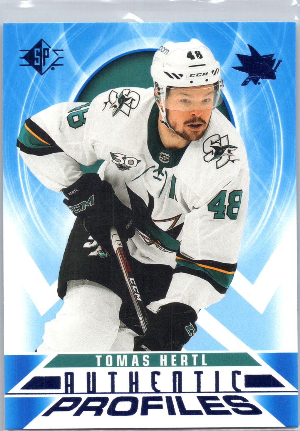 2020-21 SP #AP-13 Tomas Hertl Authentic Profiles Blue