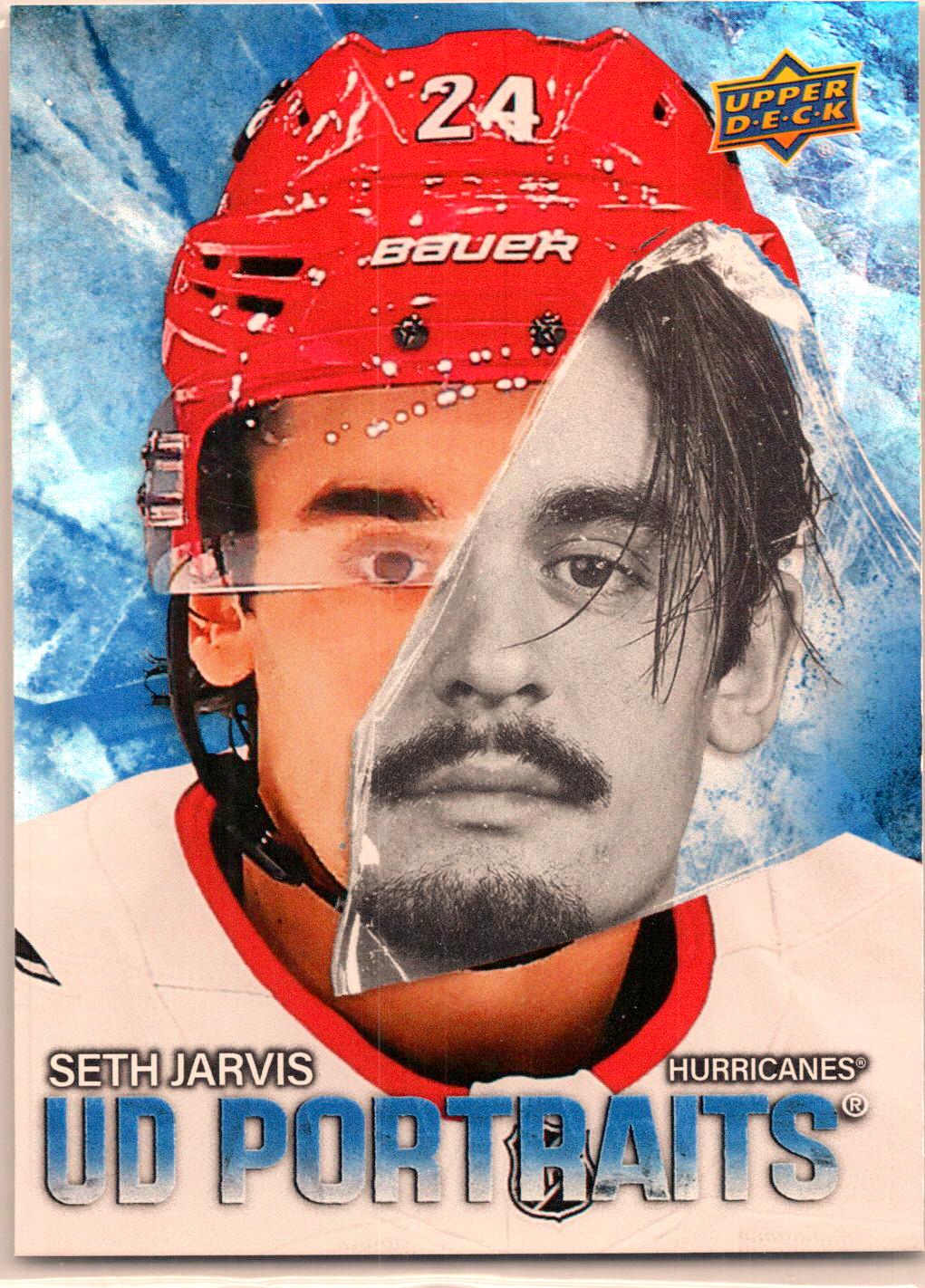 2025-26 Upper Deck #P-17 Seth Jarvis UD Portraits