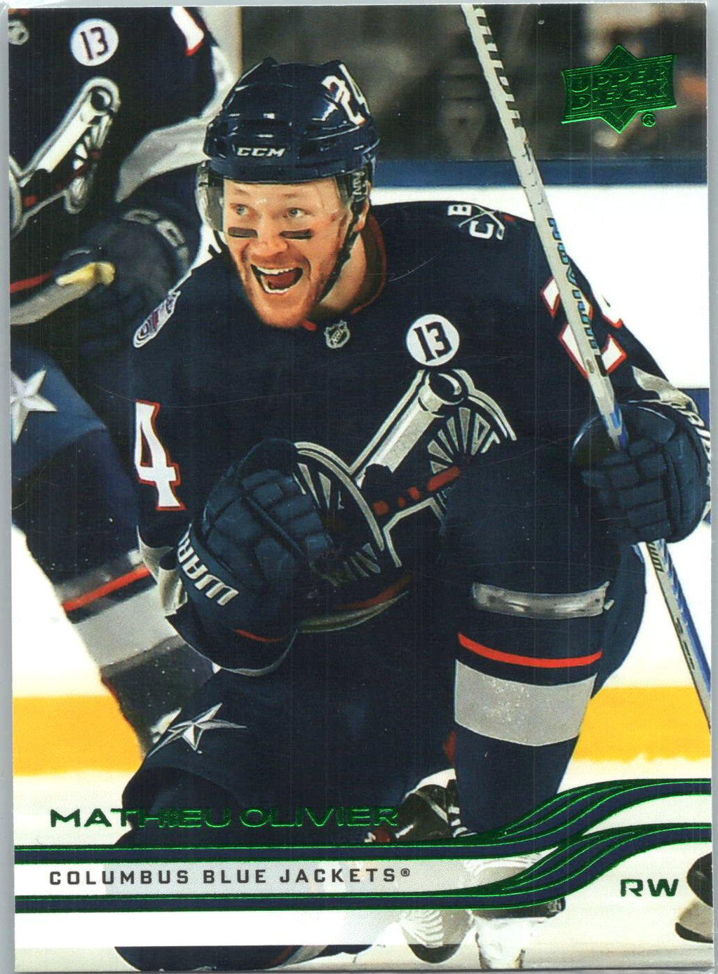 2025-26 Upper Deck #297 Mathieu Olivier Rainbow