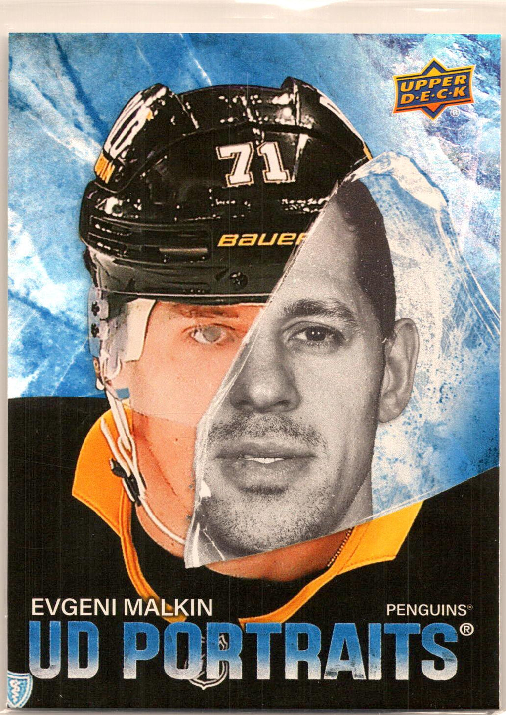 2025-26 Upper Deck #P-21 Evgeni Malkin UD Portraits Speckle