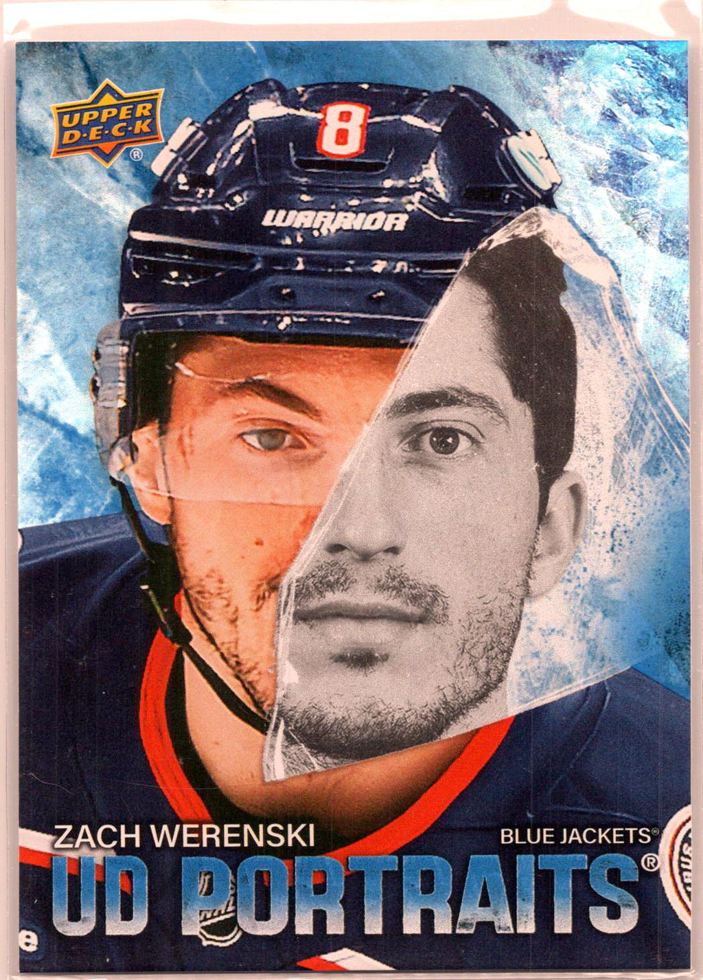 2025-26 Upper Deck #P-26 Zach Werenski UD Portraits Speckle
