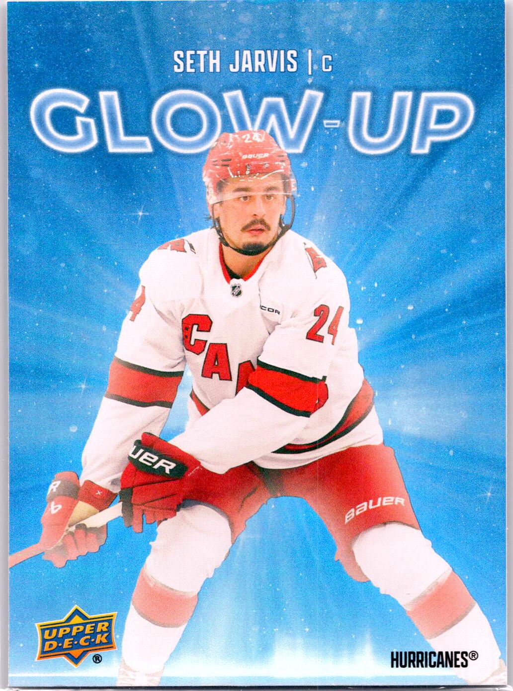 2025-26 Upper Deck #GU-16 Seth Jarvis Glow-Up