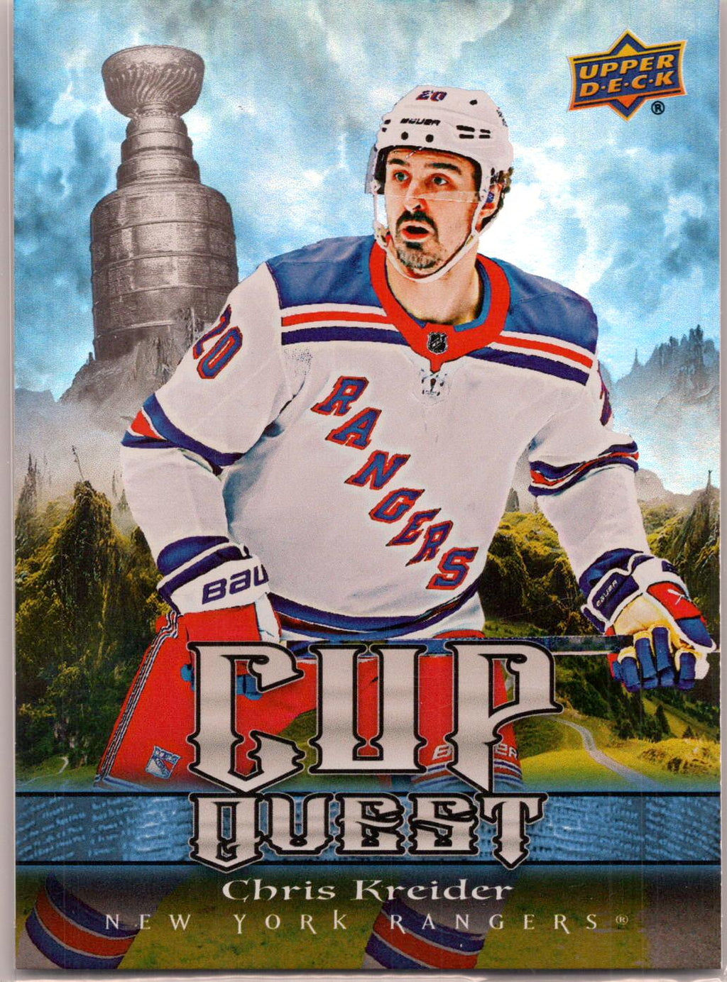 2025-26 Upper Deck #CQ-13 Chris Kreider Cup Quest