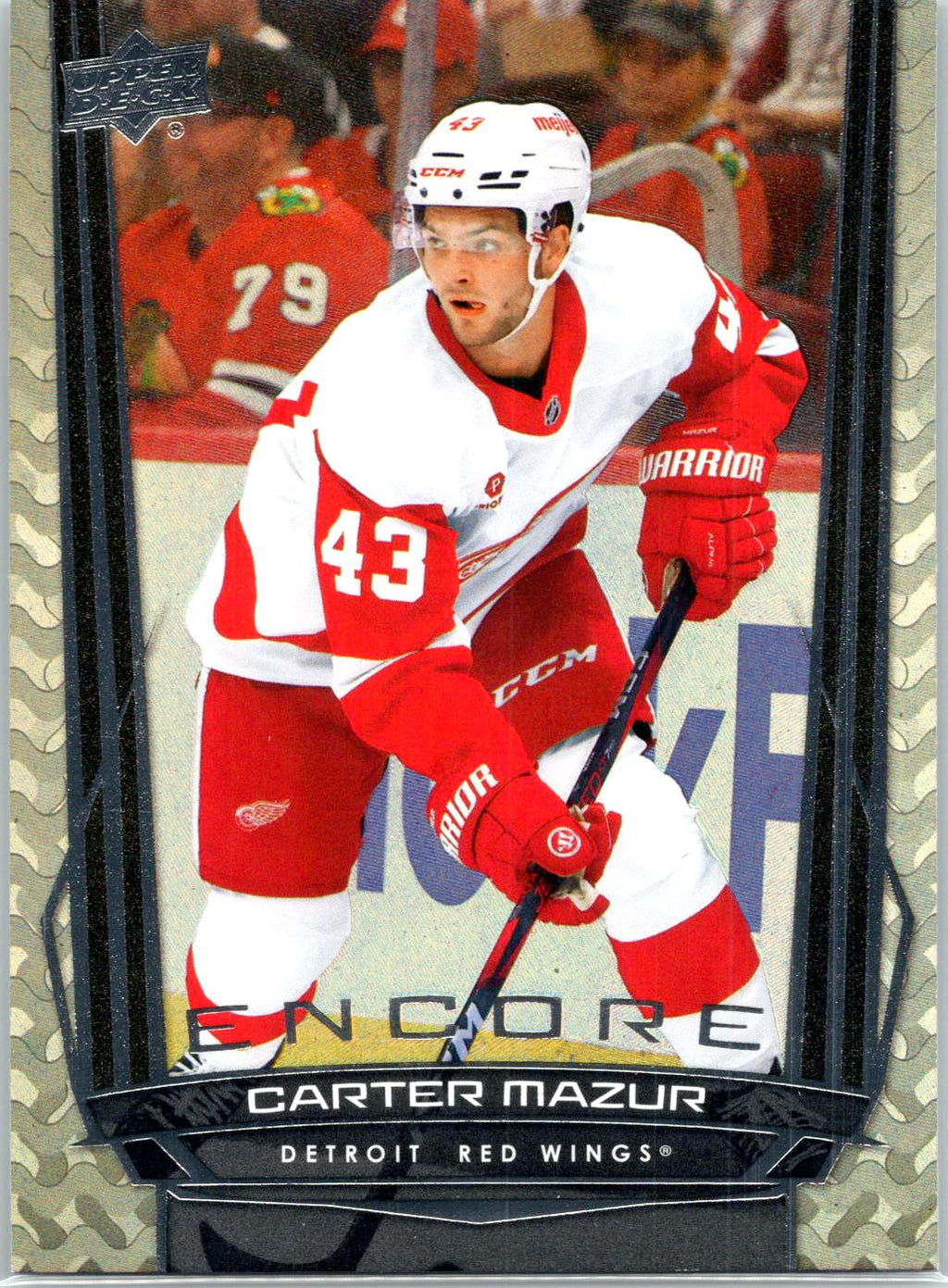 2025-26 Upper Deck #E-133 Carter Mazur Encore Blue