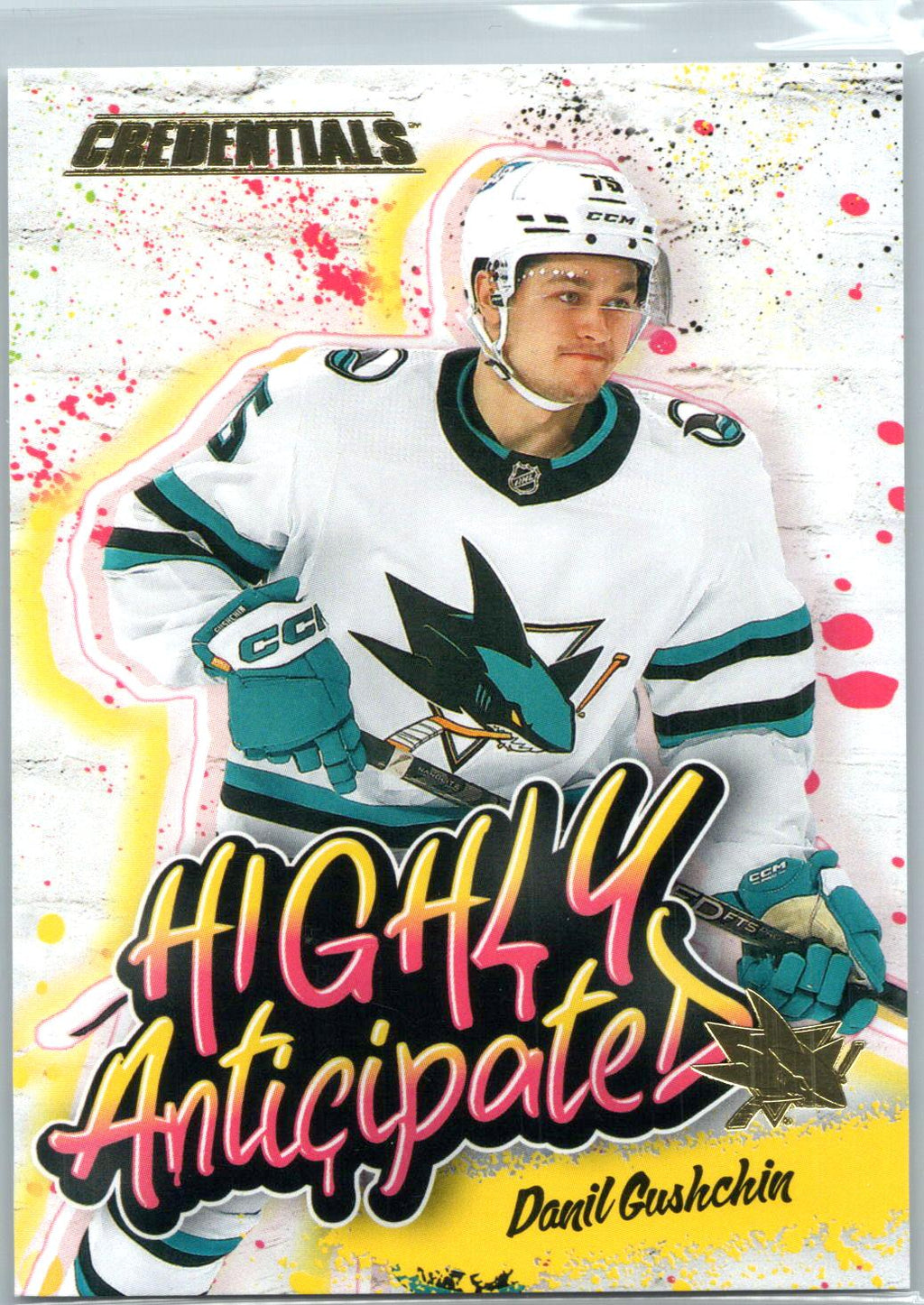 2023-24 Upper Deck Credentials #HA-5 Danil Gushchin Highly Anticipated