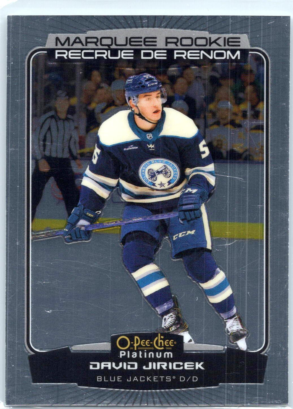 2022-23 O-Pee-Chee Platinum #293 David Jiricek