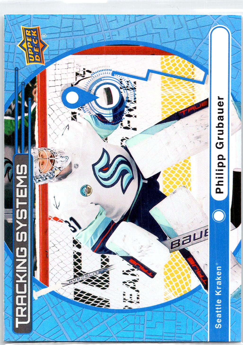 2025-26 Upper Deck #TS-12 Philipp Grubauer Tracking Systems