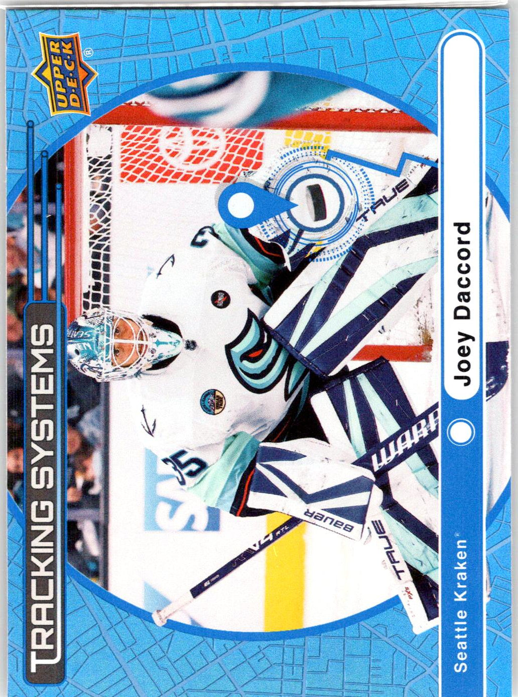 2025-26 Upper Deck #TS-4 Joey Daccord Tracking Systems