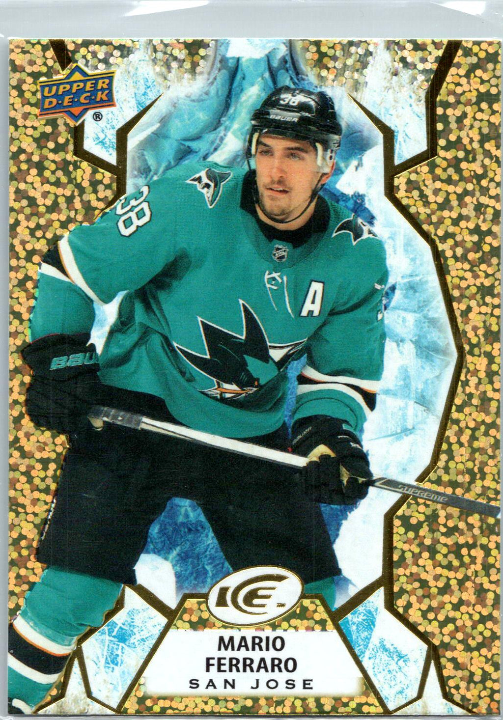 2021-22 Upper Deck Ice #65 Mario Ferraro Gold
