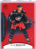 2025-26 SP Authentic #8 Sean Monahan Limited Red