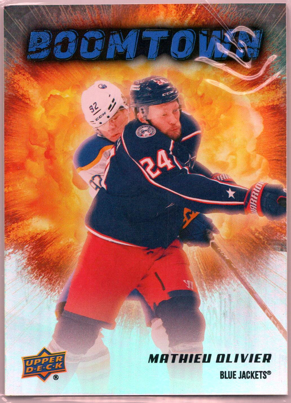 2025-26 Upper Deck #BT-5 Mathieu Olivier Boomtown