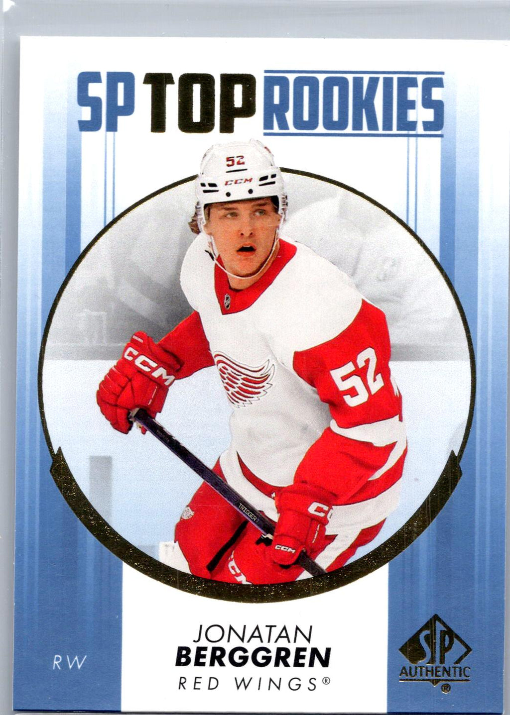 2022-23 SP Authentic #TR-9 Jonatan Berggren Top Rookies