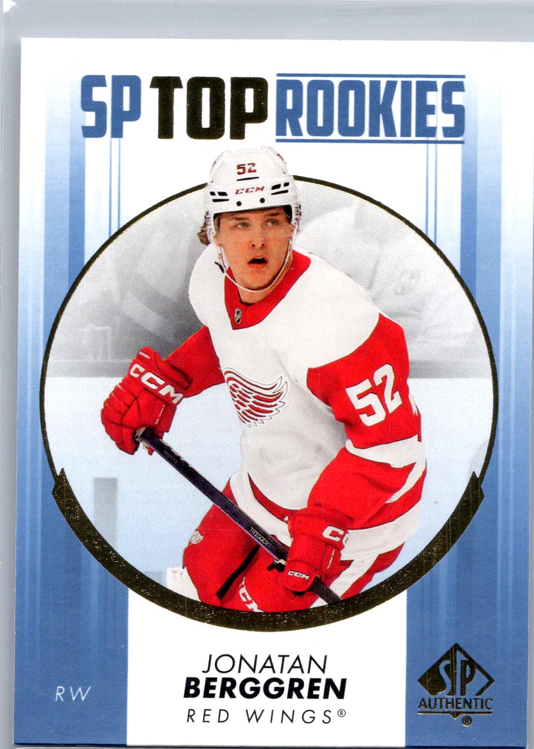 2022-23 SP Authentic #TR-9 Jonatan Berggren Top Rookies