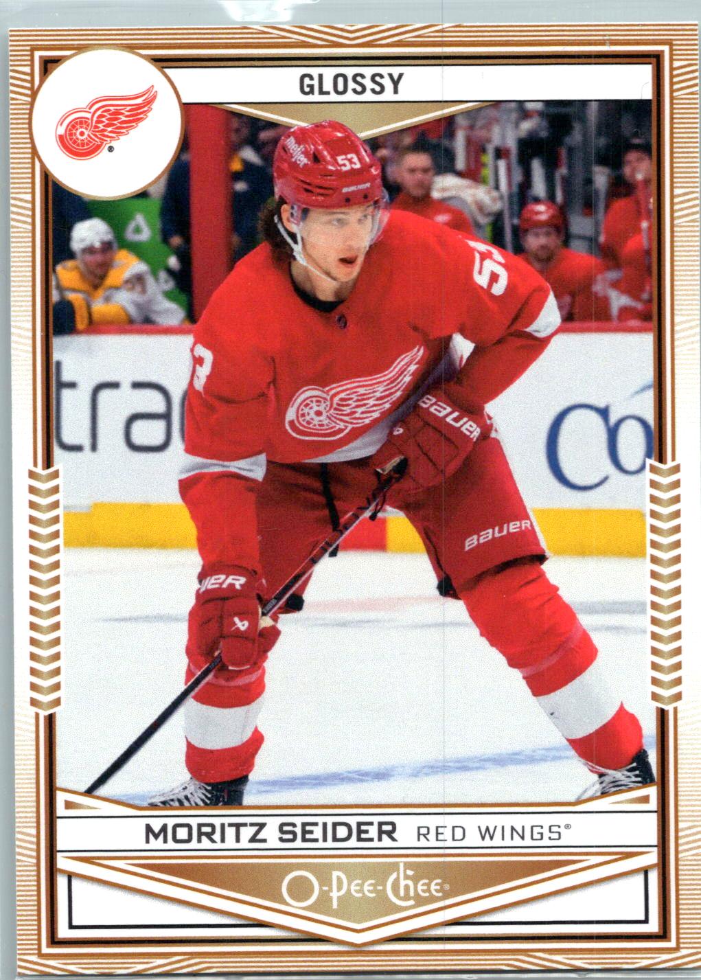 2024-25 Upper Deck #OPC-41 Moritz Seider O-Pee-Chee Glossy
