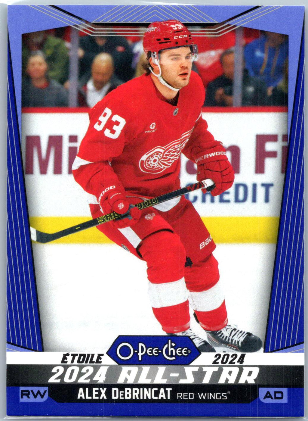2024-25 O-Pee-Chee #527 Alex DeBrincat Blue Border