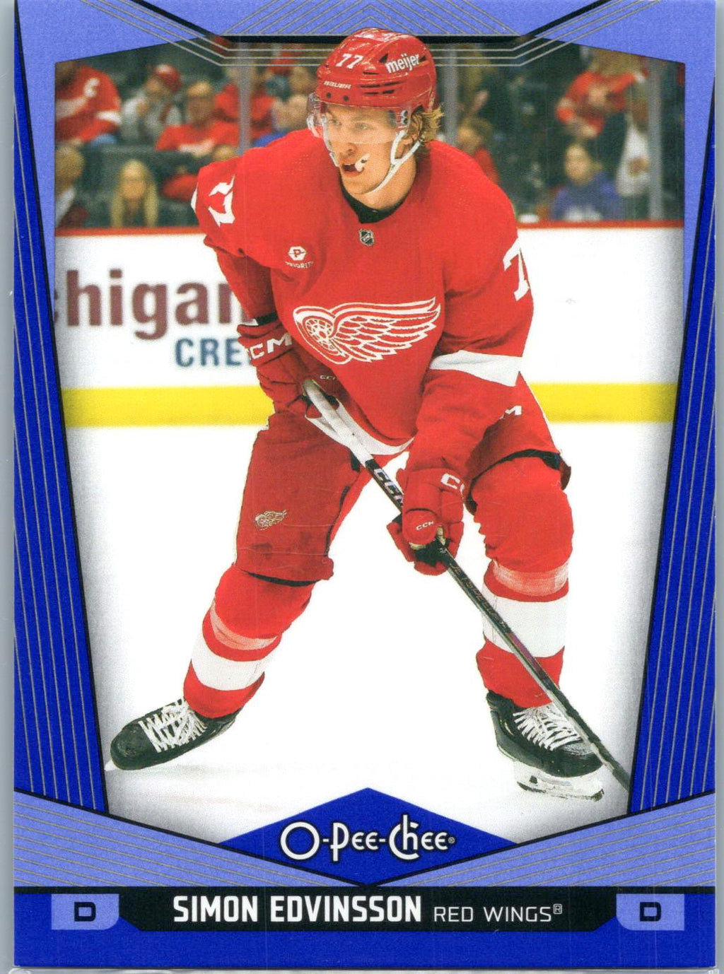 2024-25 O-Pee-Chee #115 Simon Edvinsson Blue Border