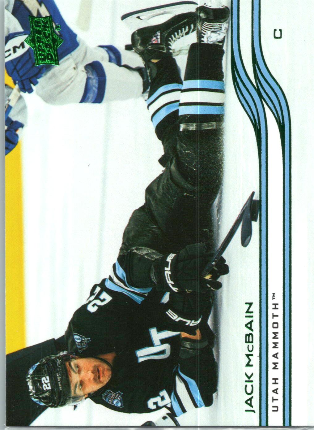 2025-26 Upper Deck #421 Jack McBain Holiday