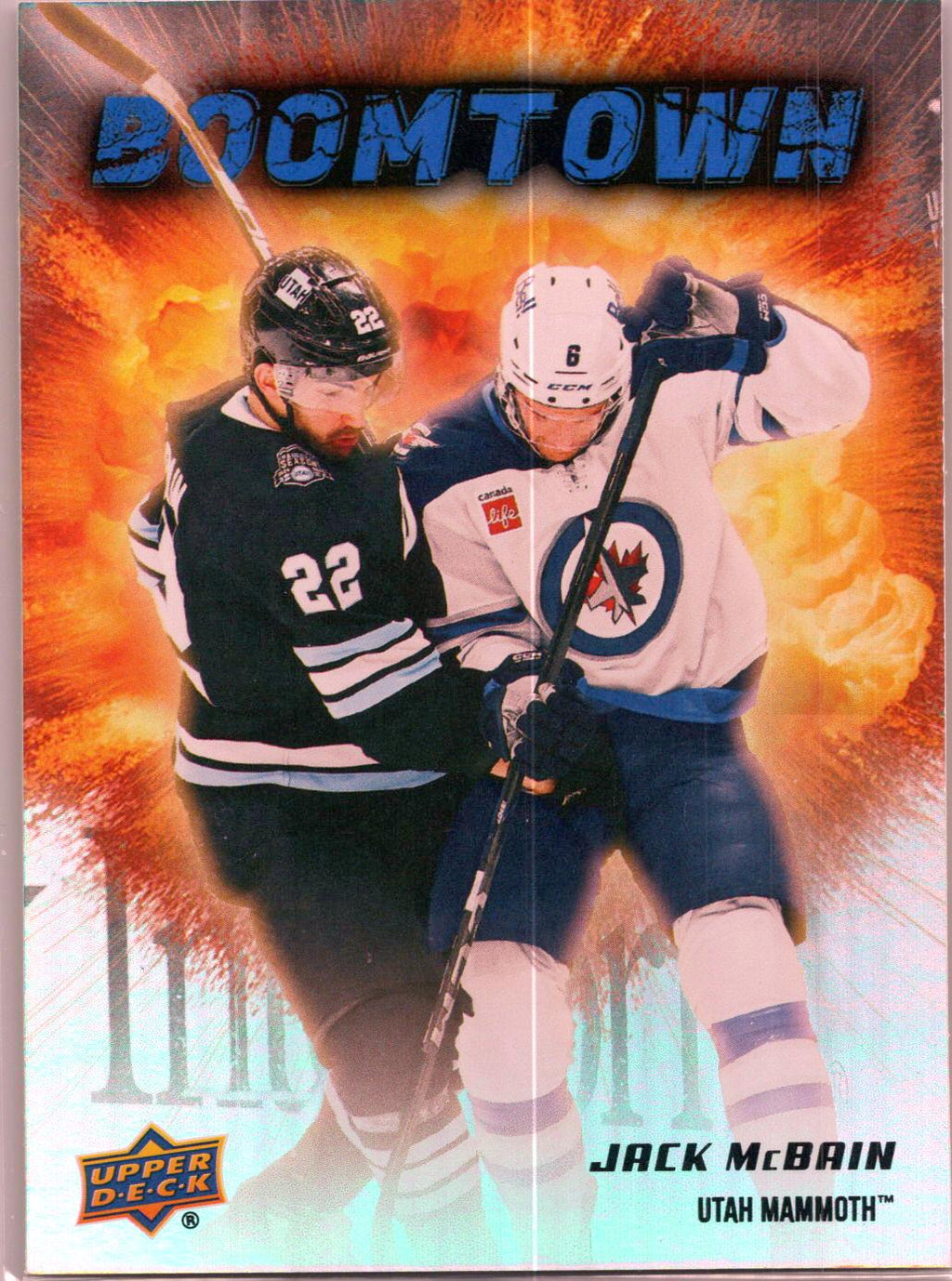 2025-26 Upper Deck #BT-8 Jack McBain Boomtown