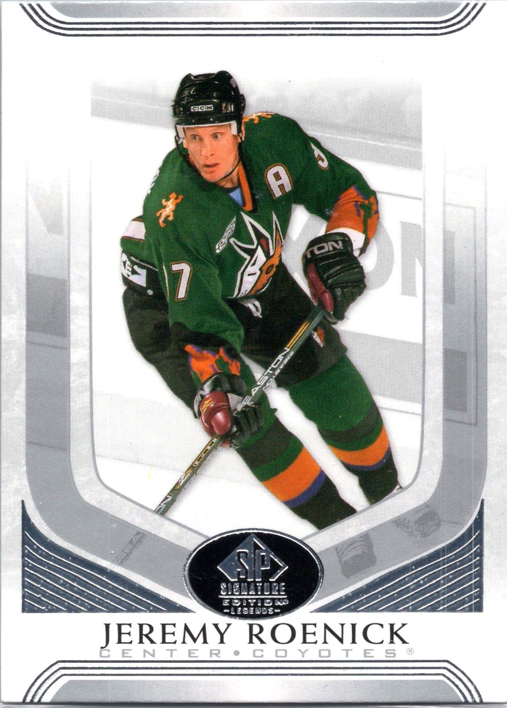 2020-21 SP Signature Edition Legends #18 Jeremy Roenick