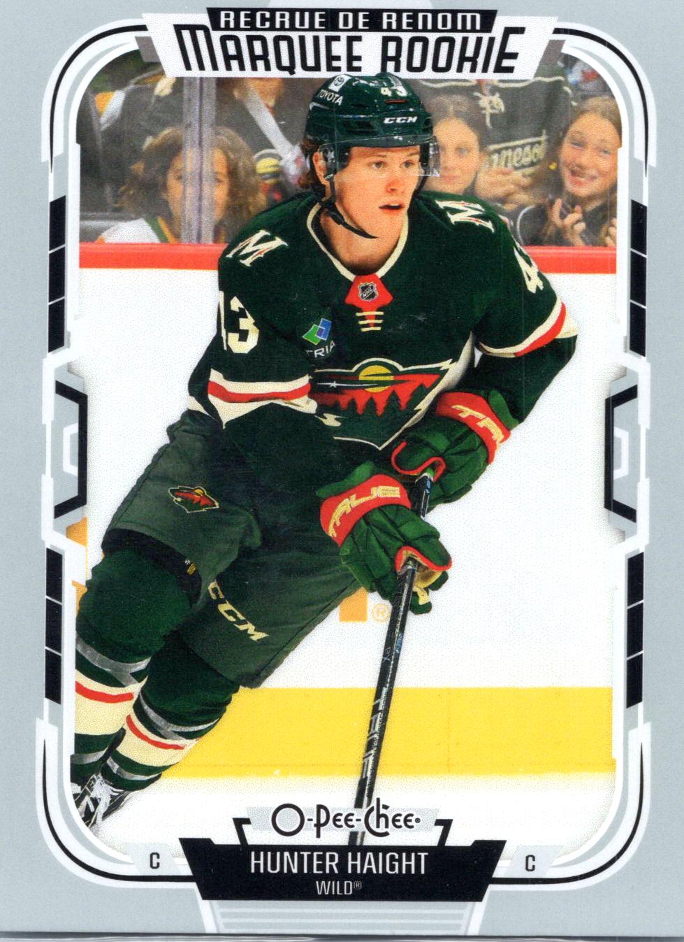 2025-26 O-Pee-Chee #588 Hunter Haight