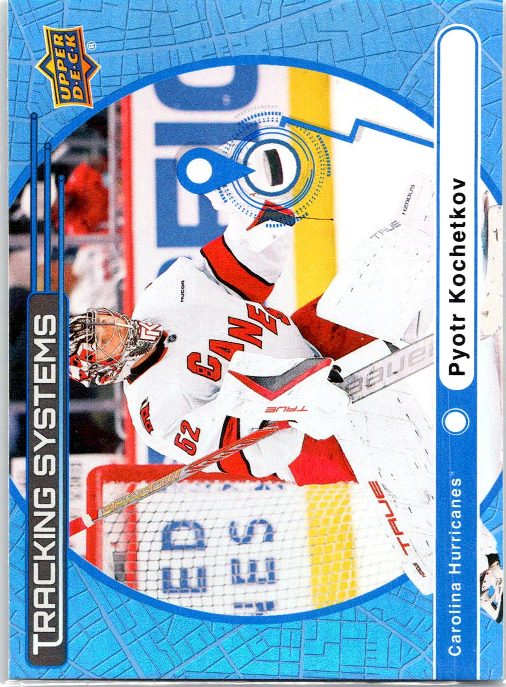 2025-26 Upper Deck #TS-17 Pyotr Kochetkov Tracking Systems Speckle