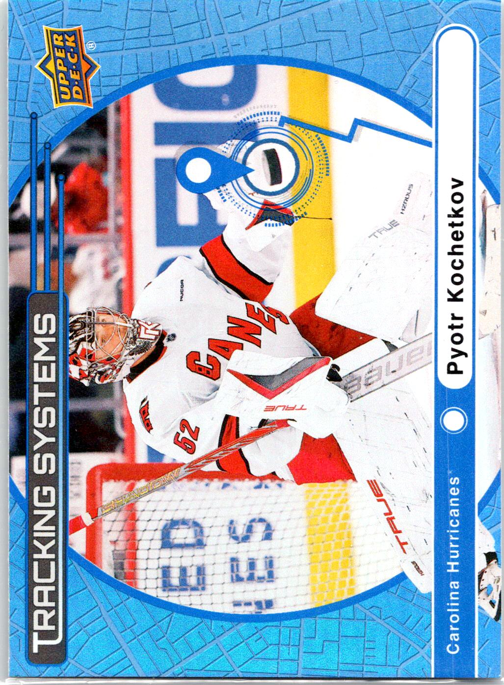 2025-26 Upper Deck #TS-17 Pyotr Kochetkov Tracking Systems Speckle