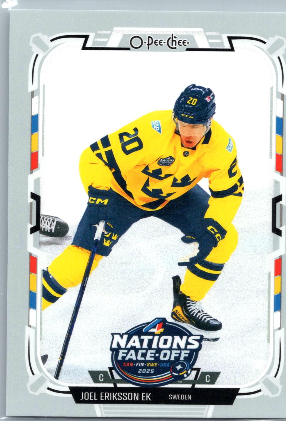 2025-26 O-Pee-Chee #511 Joel Eriksson Ek