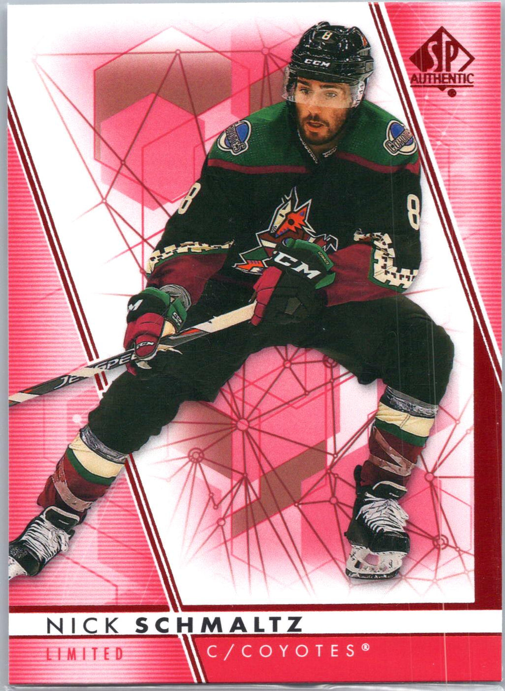 2022-23 SP Authentic #6 Nick Schmaltz Limited Red